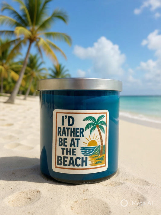 Beach Sayings - I'd Rather Be at the Beach