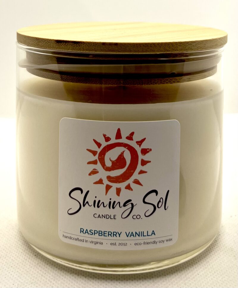Raspberry Vanilla – Shining Sol Candles