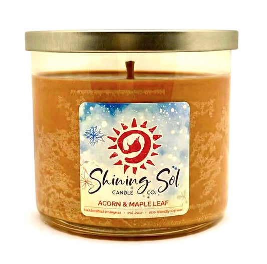 Acorn and Maple Leaf