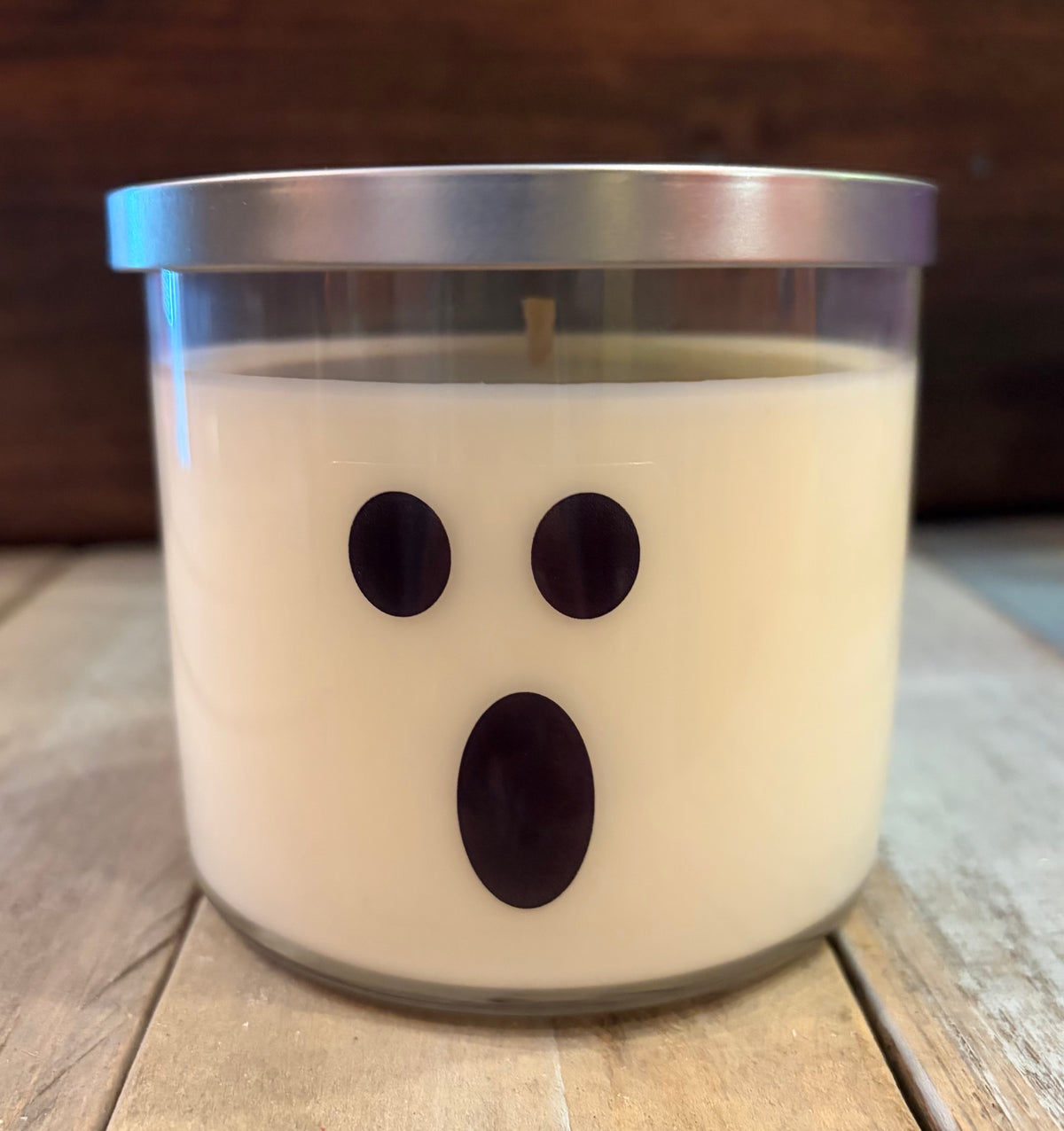 Boo - Halloween Candle